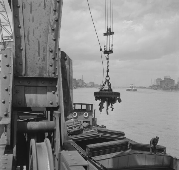 ehemaliger Zollhafen 1950er Jahre Hafen Magnet 02