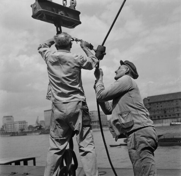 ehemaliger Zollhafen 1950er Jahre Hafen Magnet 11
