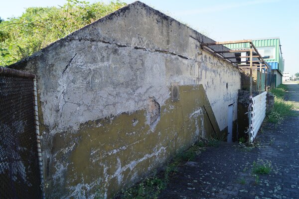 Bunker an der Schwanthalerallee 27 höhe mittlere Drehbrücke zur Wittelsbachstraße (1)